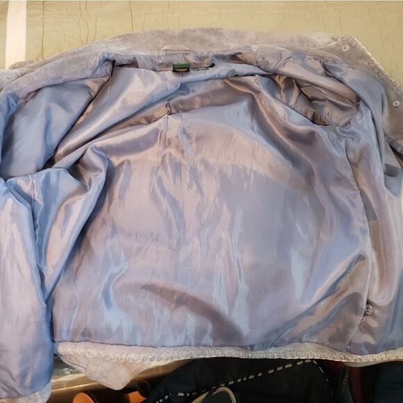 Cabelas vintage suede leather botton front blazer jacket‎ women's M reg - Picture 8 of 11